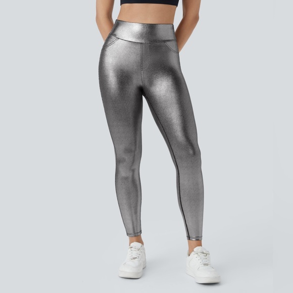SoftlyZero™ Faux Leather High Waisted Pocket
Work Leggings - Picture 3 of 6
